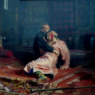Иван Грозный и сын его Иван 16 ноября 1581 года, И. Е. Репин