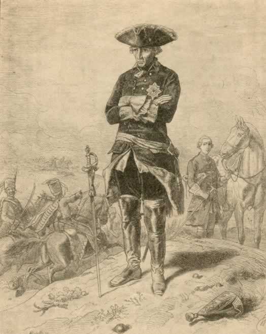 Фридрих после битвы при Кунерсдорфе, Теодор Ретвиш