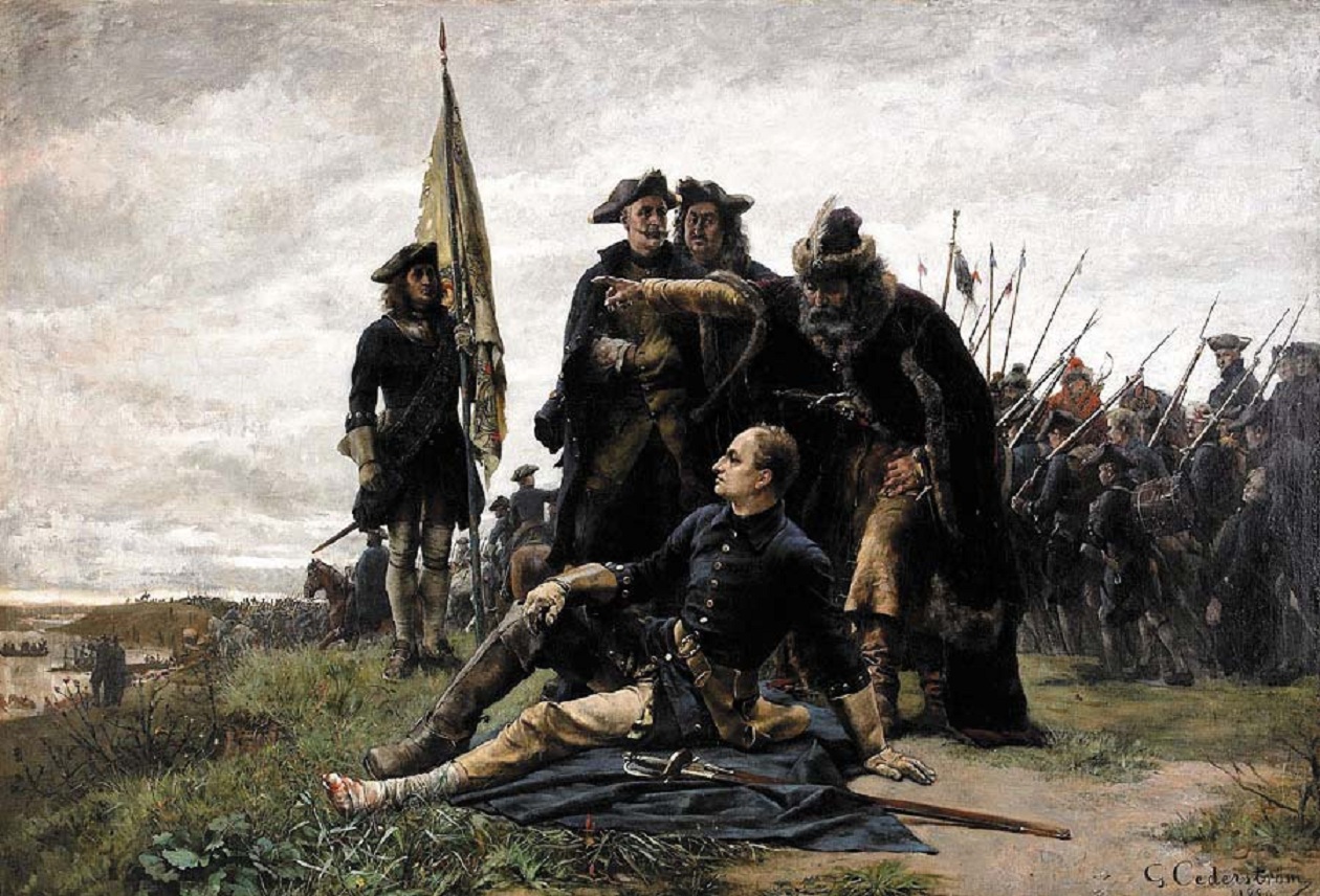 Мазепа и Карл XII после Полтавской битвы, Густав Седерстрем