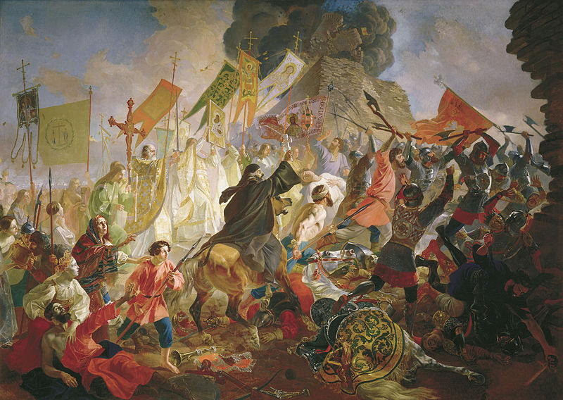 Осада Пскова королем Стефаном Баторием в 1581 году, Карл Павлович Брюллов