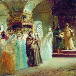 Выбор невесты царем Алексеем Михайловичем, Константин Егорович Маковский