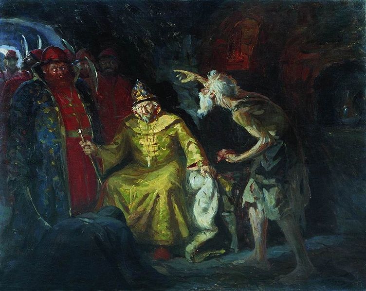 Иоанн Грозный с приближенными, Андрей Петрович Рябушкин