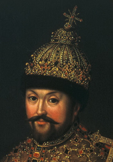 Фрагмент портрета царя Михаила Федоровича, Иоанн Генрих Ведекинд