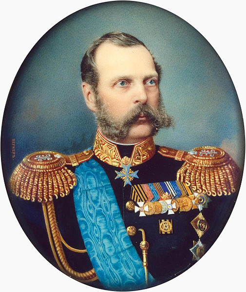Портрет императора Александра II, Александр Матвеевич Вегнер