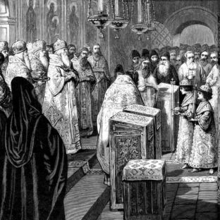 Венчание на царствие Ивана и Петра Алексеевичей, автор неизвестен