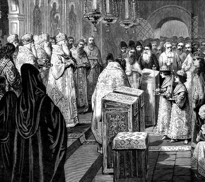 Венчание на царствие Ивана и Петра Алексеевичей, автор неизвестен