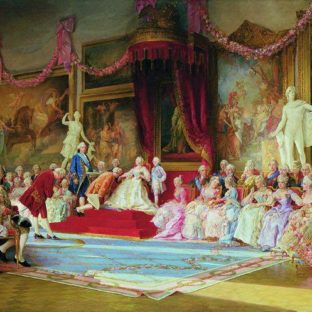 Инаугурация Императорской Академии художеств 7 июля 1765 года, Валерий Иванович Якоби