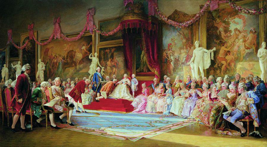 Инаугурация Императорской Академии художеств 7 июля 1765 года, Валерий Иванович Якоби