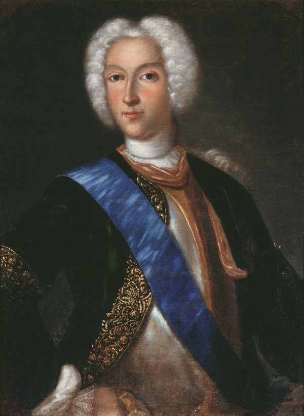 Портрет российского императора Петра II, Иоганн Генрих Ведекинд