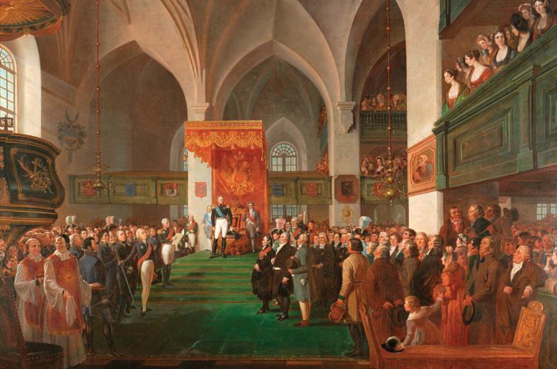 Александр I и церемония открытия в Финляндии, Роберт Вильгельм Экман