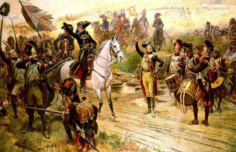 Первый консул Наполеон Бонапарт в битве при Маренго, Альфонс Лалоз