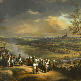 Сдача Ульма, 20 октября 1805 г. Наполеон I получает капитуляцию генерала Мака, Шарль Тевенен