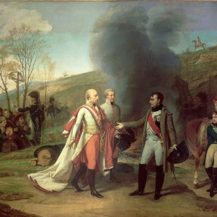 Встреча Наполеона I и Франциска II после битвы при Аустерлице, Антуан-Жан Гро