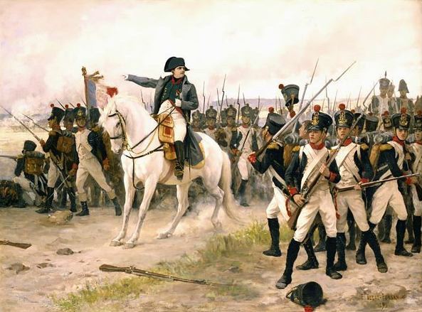 Наполеон в битве при Фриланде, Эдуард Бернар Деба-Понсан