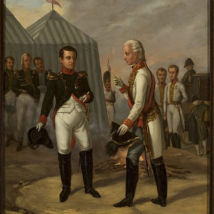 Наполеон и Франциск II после битвы при Аустерлице, Александр Станкевич