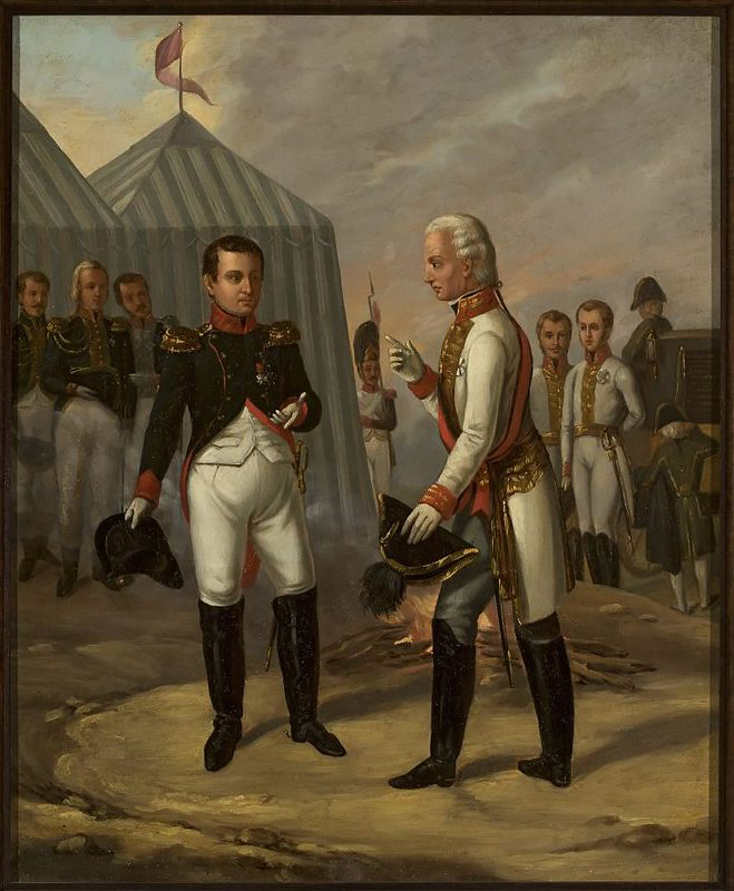 Наполеон и Франциск II после битвы при Аустерлице, Александр Станкевич