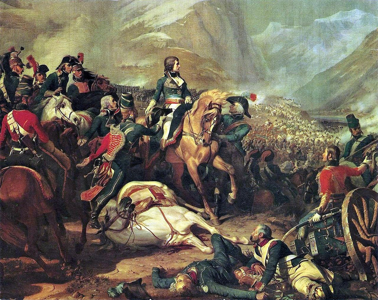 Наполеон в битве при Риволи, Феликс-Эмманюэль-Анри Филиппото