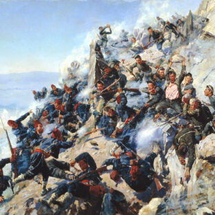 Защита «Орлиного гнезда» орловцами и брянцами 12 августа 1877 года, А. Попов