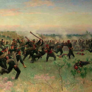 Штыковой бой полков русской гвардии с турецкой пехотой на Систовских высотах 14 июня 1877 года, Н. Д. Дмитриев-Оренбургский