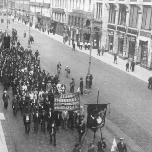 Июльская 1917 демонстрация в Петрограде, журнал «Родина»